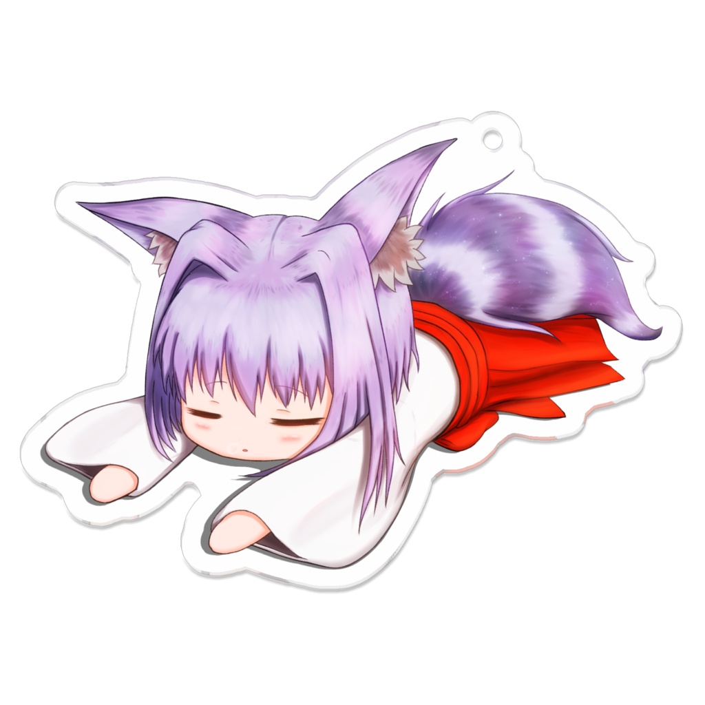 アクリルキーホルダー(おひるね)