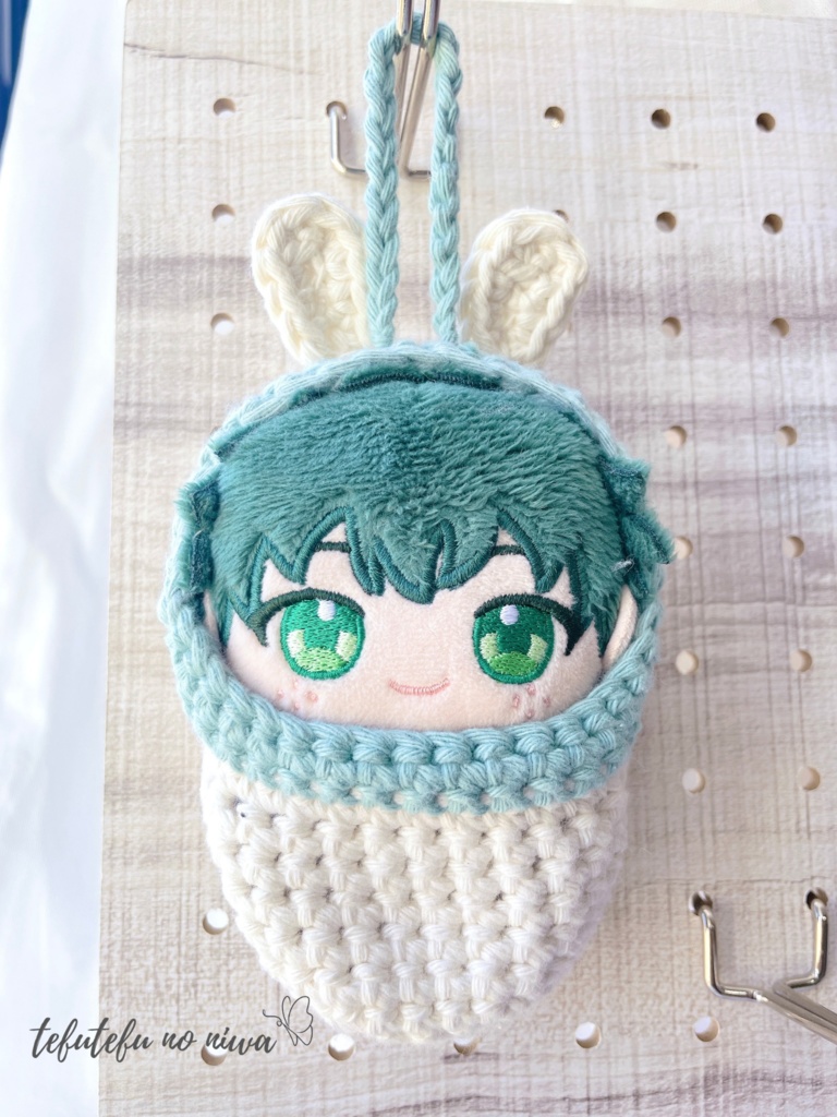 【ウサギ耳】ぬい用おくるみ No.28 | tefutefu no niwa BOOTH店