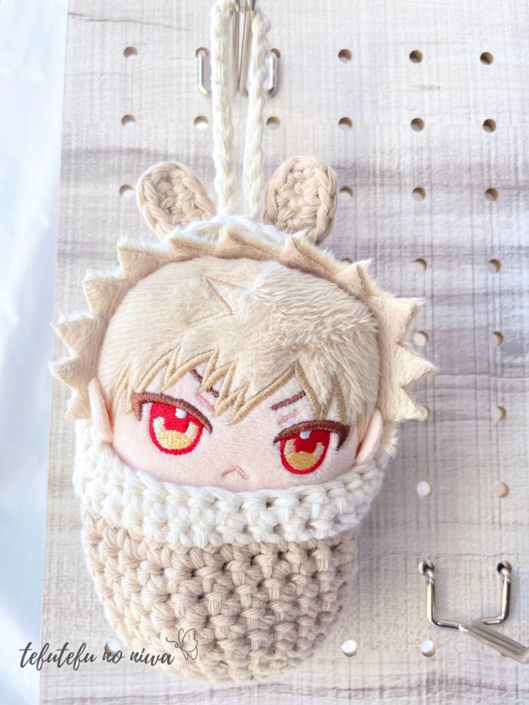 【ウサギ耳】ぬい用おくるみ No.28 | tefutefu no niwa BOOTH店