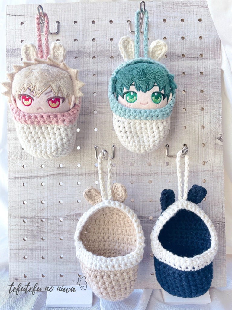 【ウサギ耳】ぬい用おくるみ No.28 | tefutefu no niwa BOOTH店