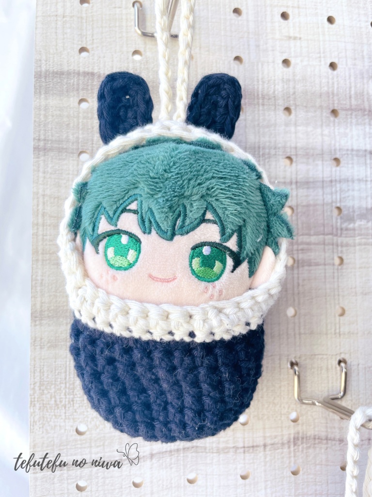 【ウサギ耳】ぬい用おくるみ No.28 | tefutefu no niwa BOOTH店