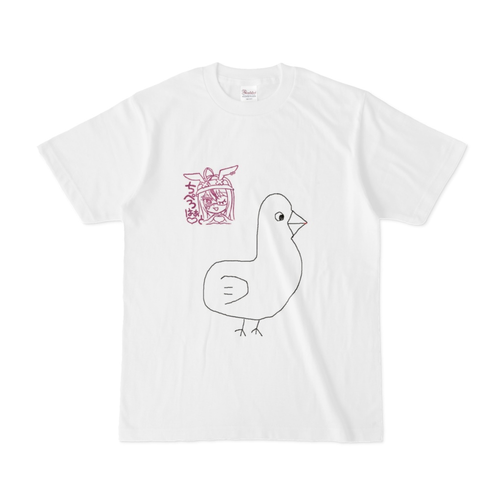 前ならえ文鳥Tシャツ