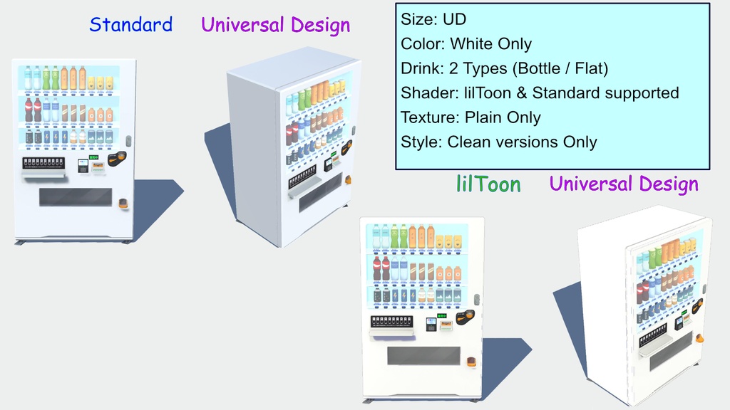 Vending Machine & Trash Can Pack