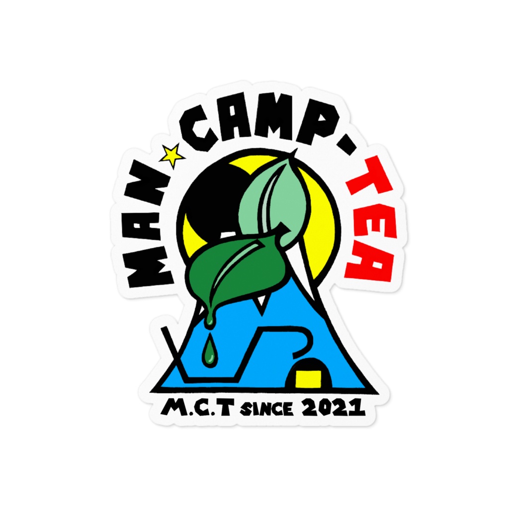 MAN☆CAMP-TEA ステッカー