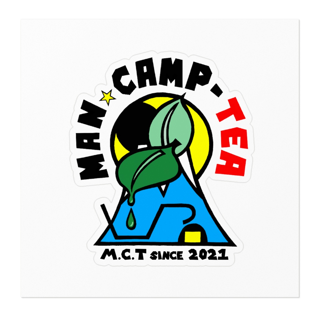 MAN☆CAMP-TEA ステッカー
