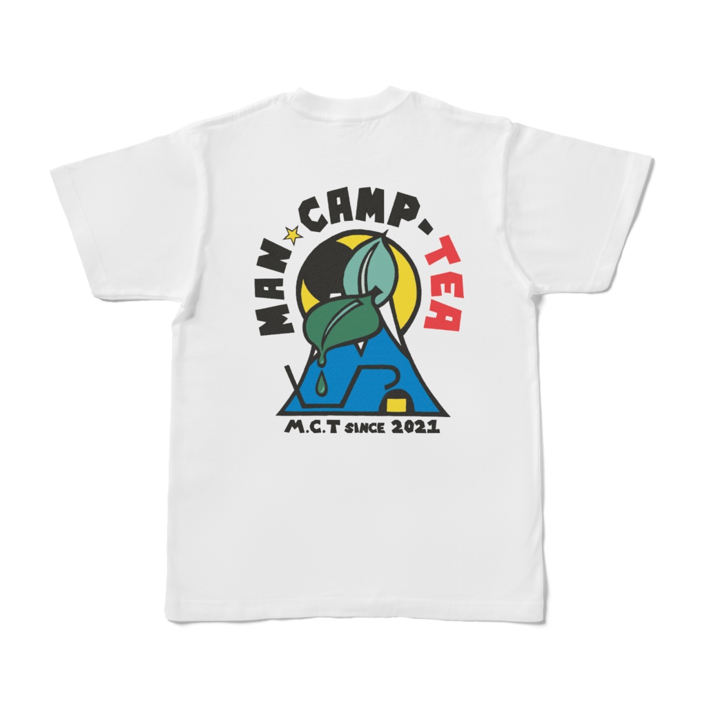 MAN☆CAMP-TEA 白T