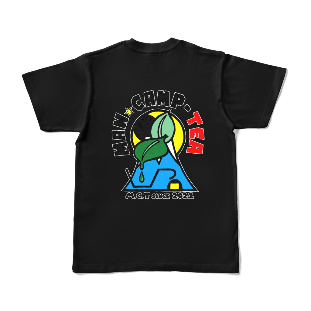 MAN☆CAMP-TEA カラーT