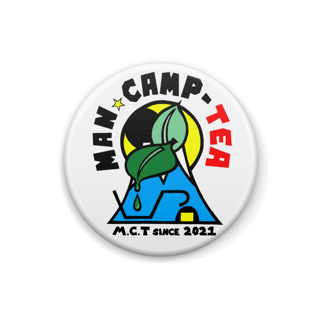 MAN☆CAMP-TEA 缶バッジ