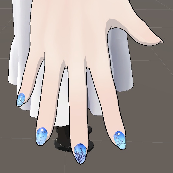 【Grus用 Texture】海ネイルテクスチャー , Sea Nail Texture