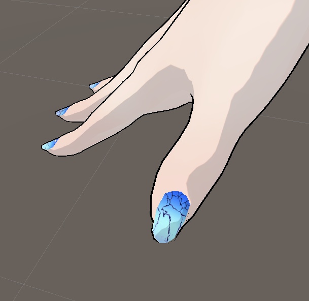 【Grus用 Texture】海ネイルテクスチャー , Sea Nail Texture