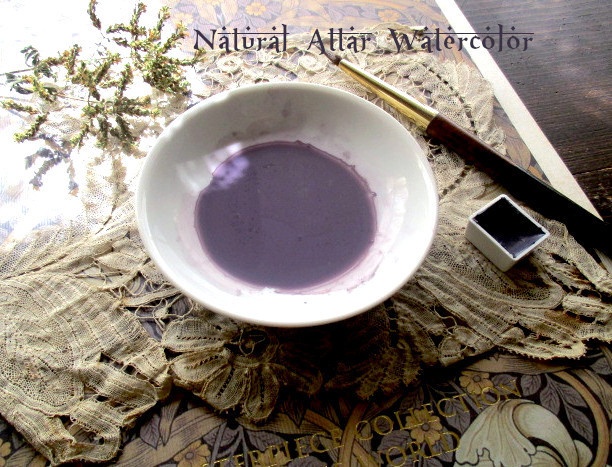 *♥*香る水彩絵具* Anciien Violetta *Natural Attar Watercolor♥*