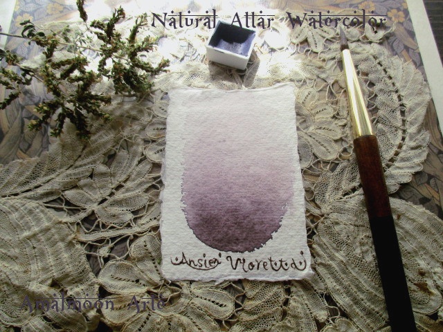*♥*香る水彩絵具* Anciien Violetta *Natural Attar Watercolor♥*