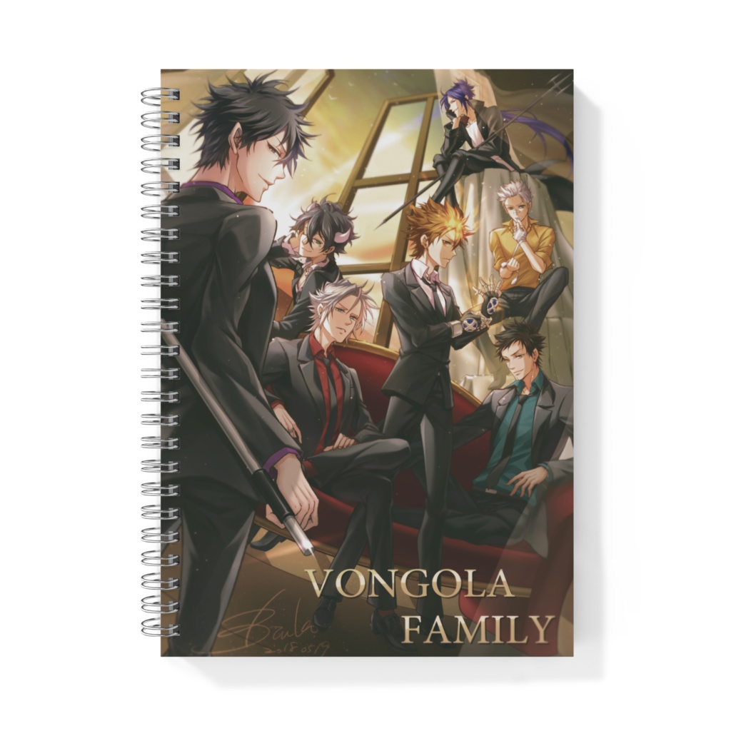 VONGOLA FAMILY NOTE BOOK