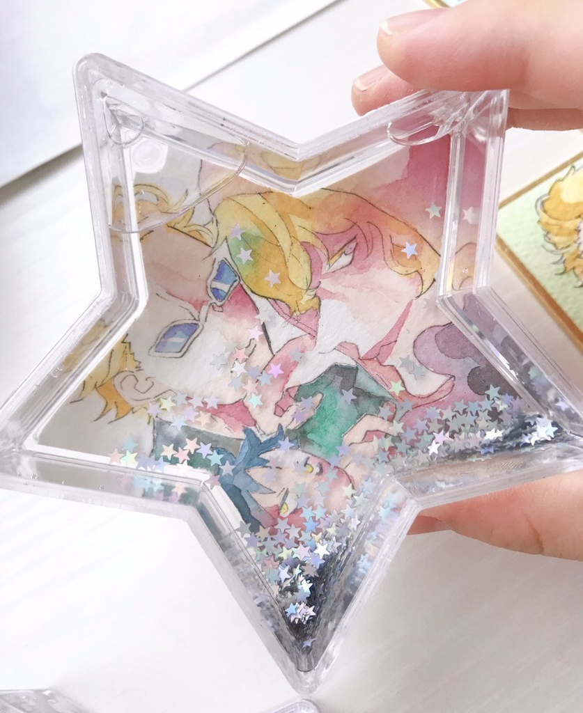 水彩イラスト(豆色紙・ウォーターフォトフレーム)