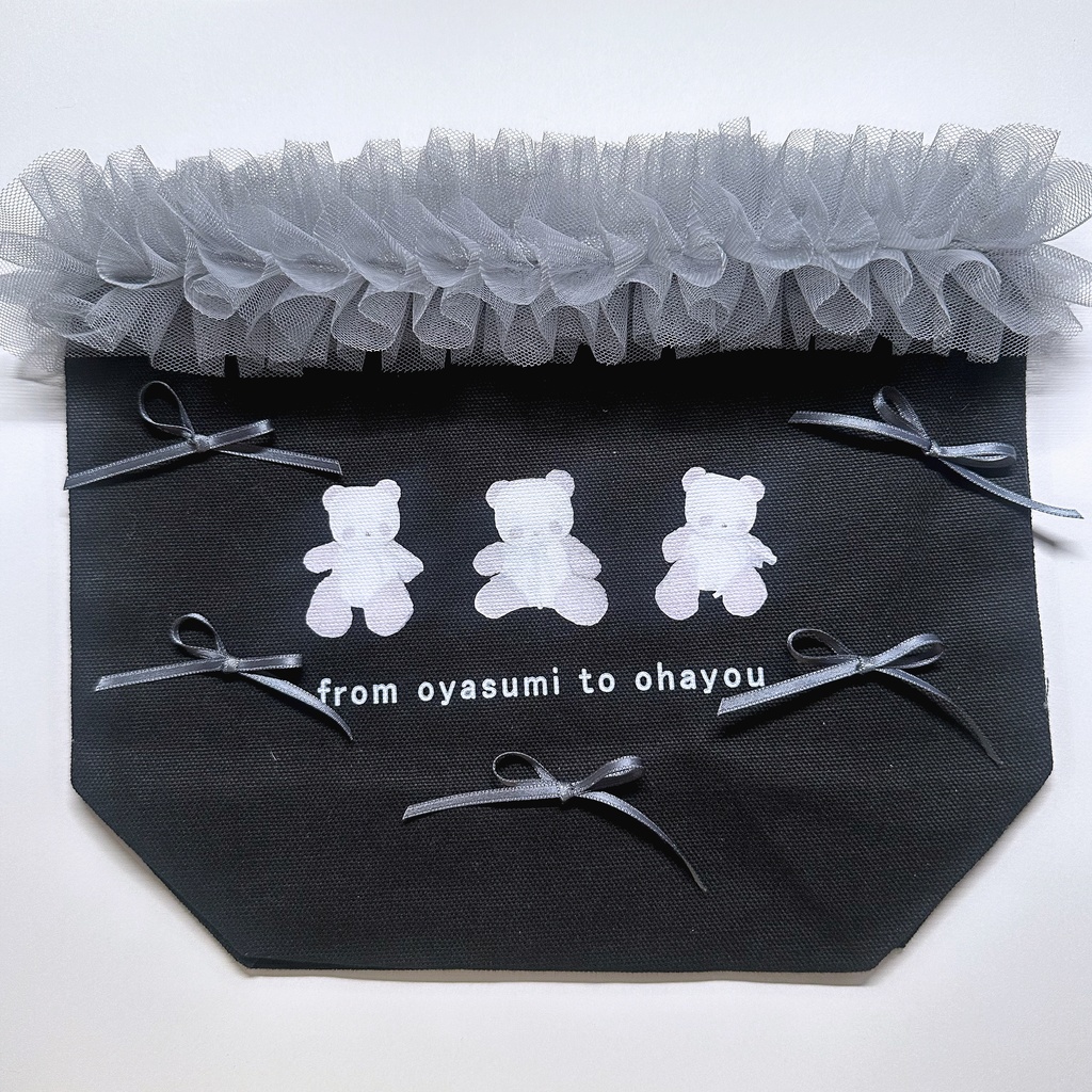 《リメイク》from oyasumi to ohayou まろぱんポーチ