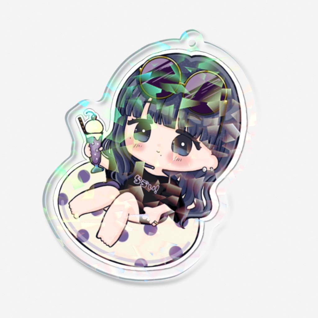 いゔのホログラムなアクキー