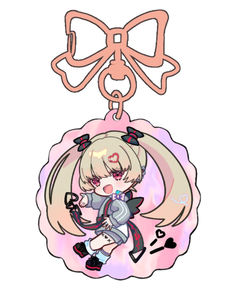 スメ子ちゃん（ジャージのすがた）アクリルキーホルダー