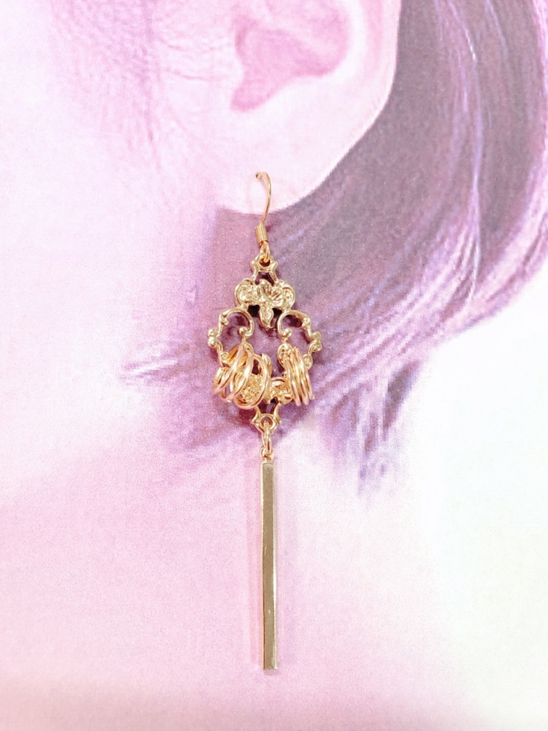 【ヒプノシスマイク】波羅夷空却 マイクイメージピアス/イヤリング