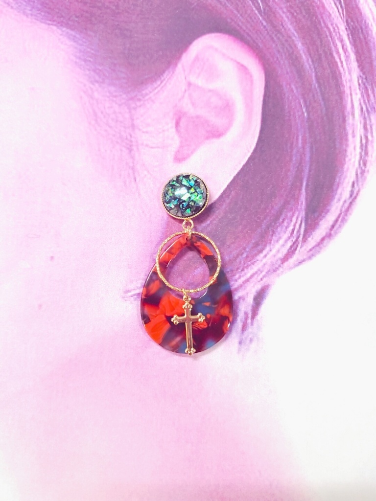 【ヒプノシスマイク】麻天狼イメージピアス/イヤリング