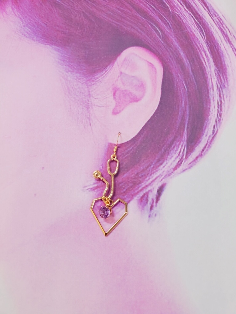 【ヒプノシスマイク】神宮寺寂雷イメージピアス/イヤリング