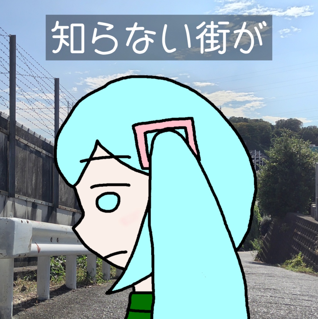 知らない街が