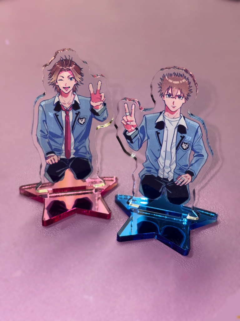 【新名旬平】正座ピースアクリルスタンド