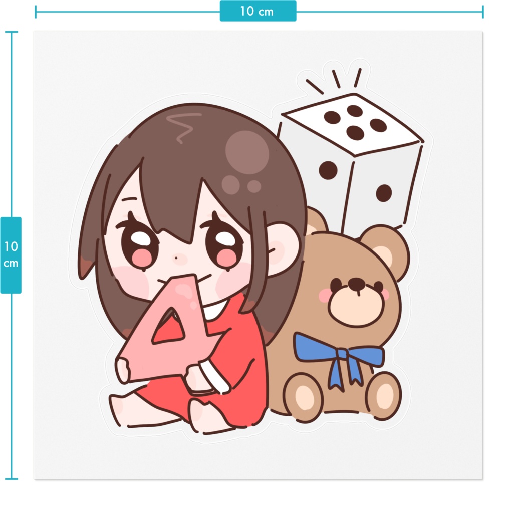 Maybe Dice ステッカー