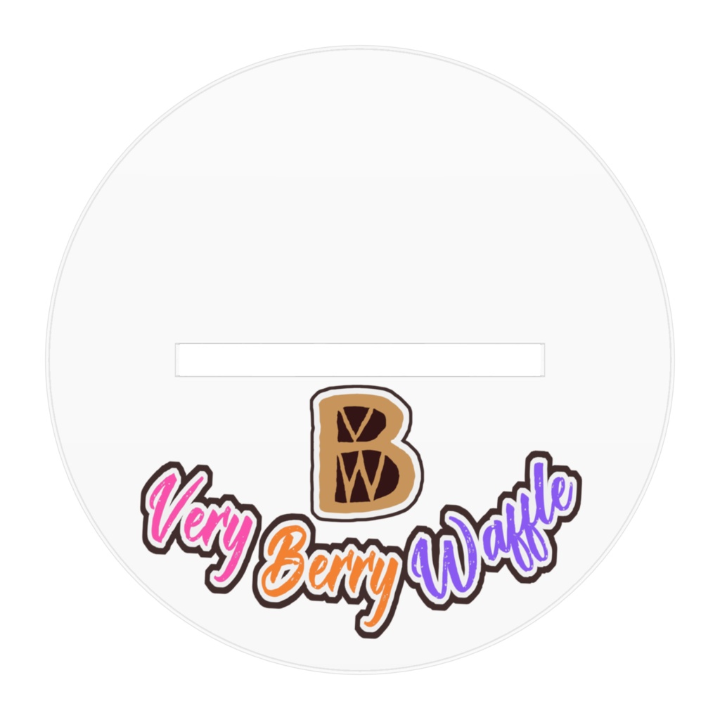 【アクスタ100mm】苺わっふるウィンクポーズ