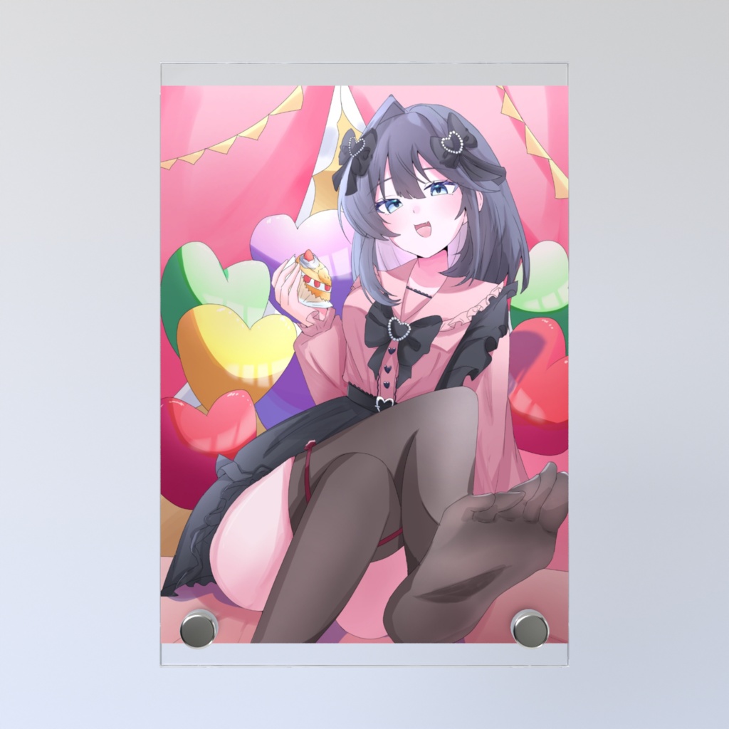 【地榴アイナ誕生日記念グッズ】アクリルフォトパネル。飾ってね♡
