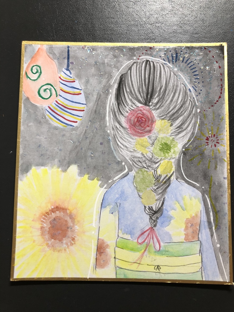 創作色紙イラスト