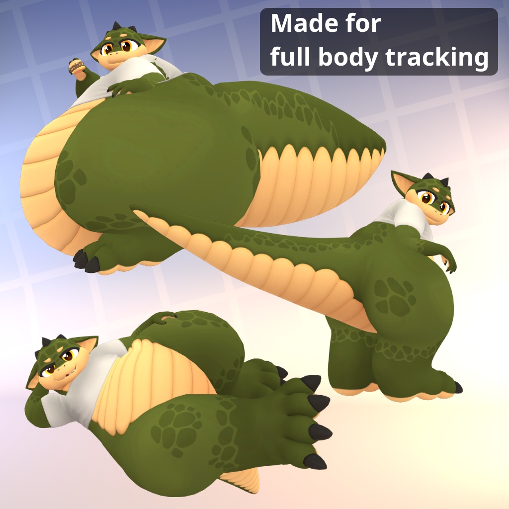 オリジナル3Dモデル 「デジル」 Dezil VRChat Avatar 3.0