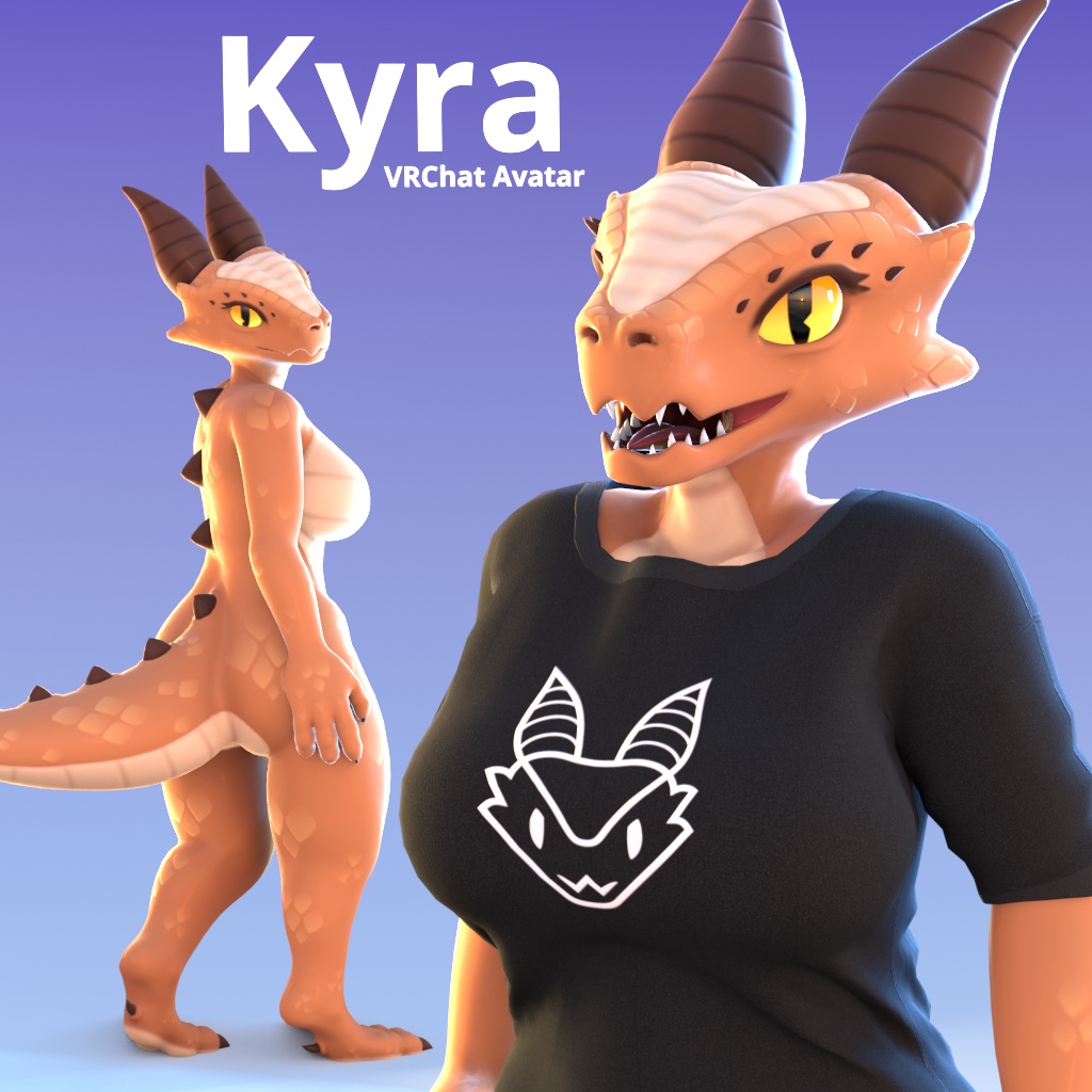 Kyra 「キーラ」3D VRChat Avatar