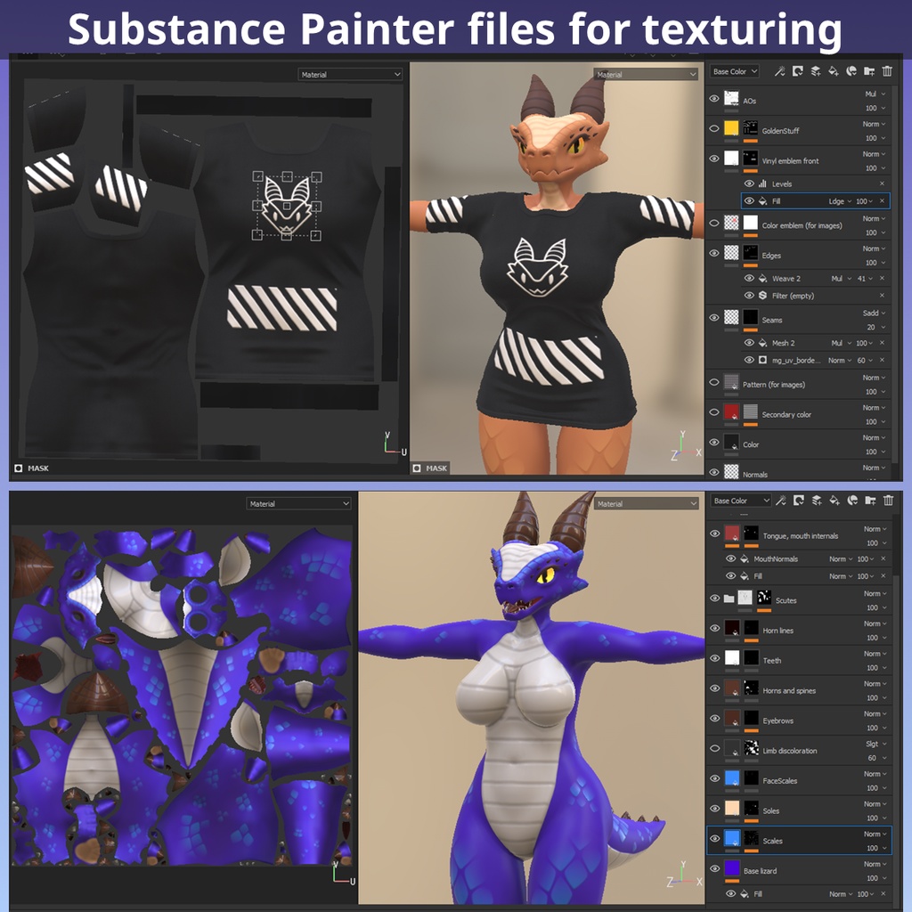 Kyra 「キーラ」3D VRChat Avatar