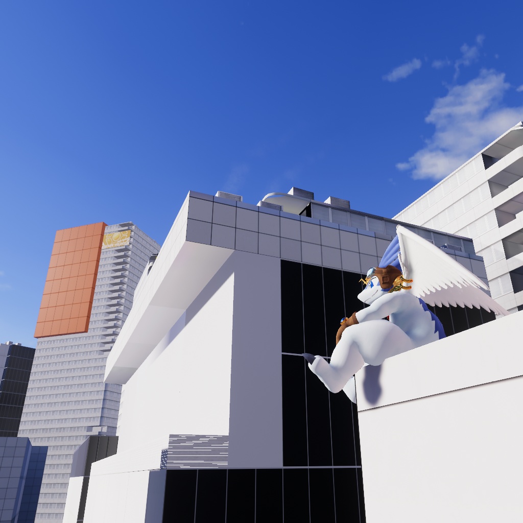 Windragon 「シロン」 Shiron 3D VRChat avatar 3.0