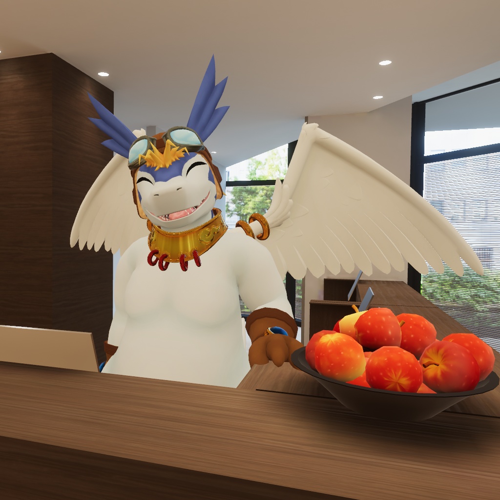 Windragon 「シロン」 Shiron 3D VRChat avatar 3.0