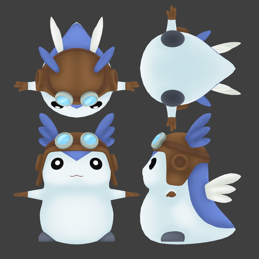 Nezzucho 3D VRChat avatar