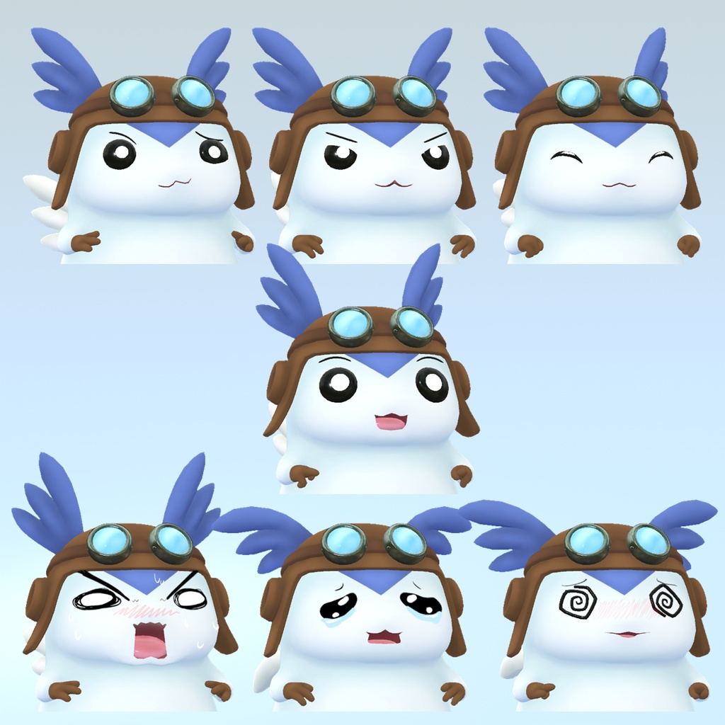 Nezzucho 3D VRChat avatar