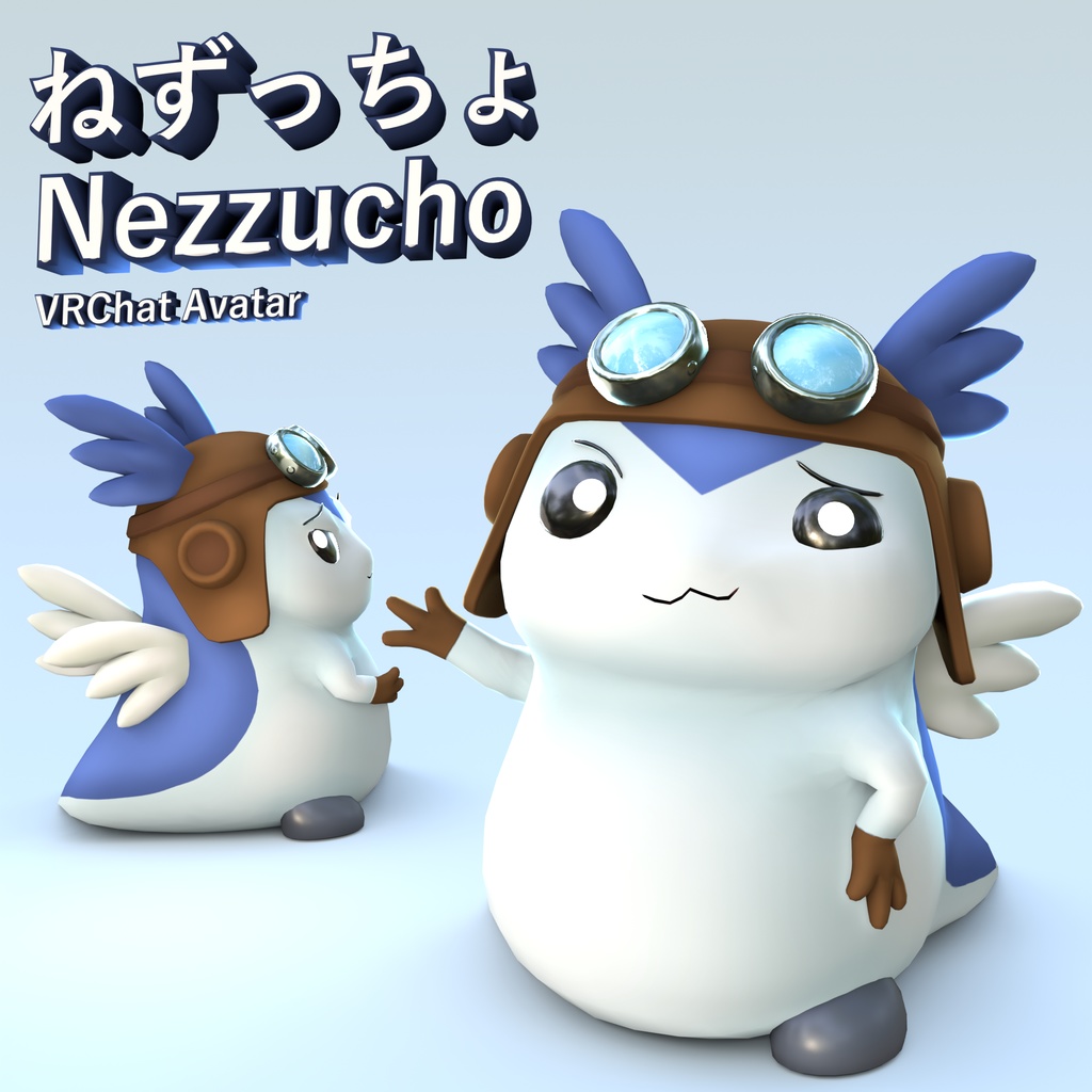 Nezzucho 3D VRChat avatar