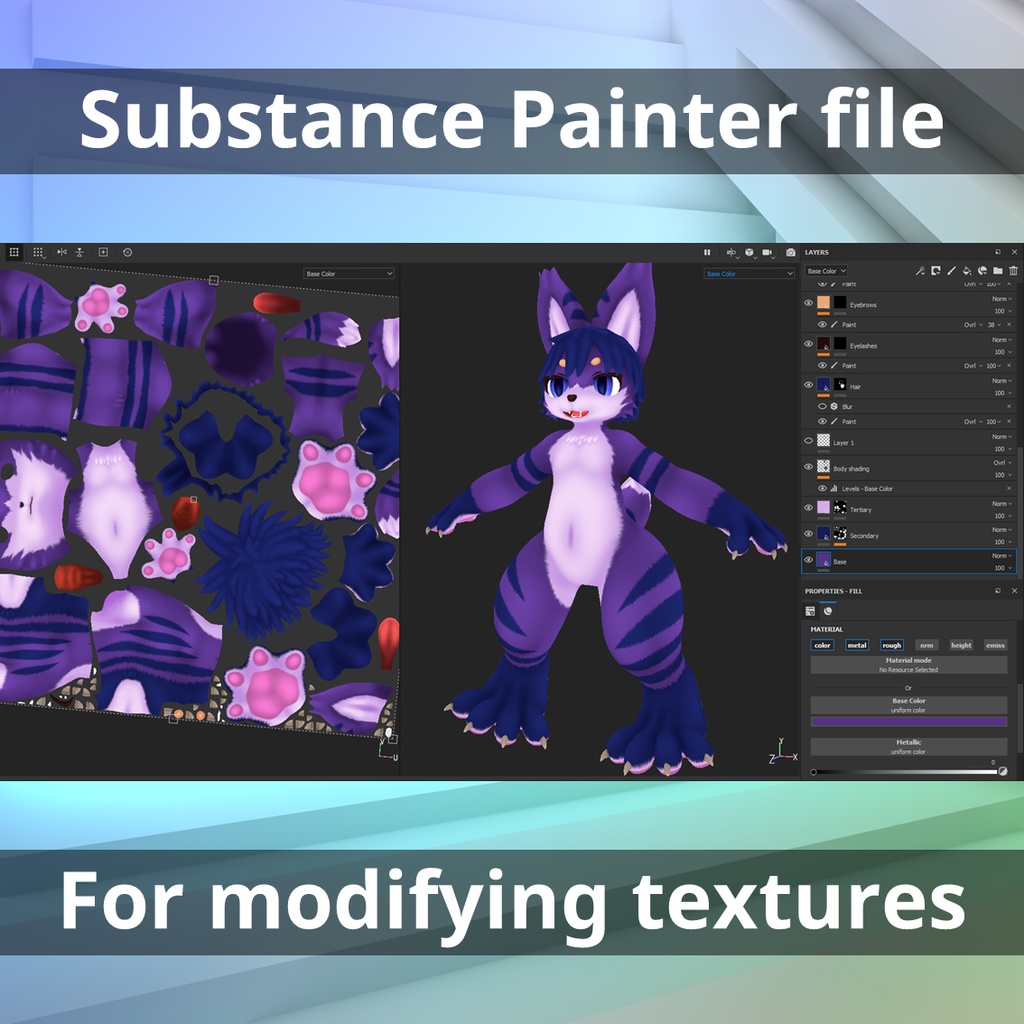 Skafu 3D VRChat Avatar 3.0