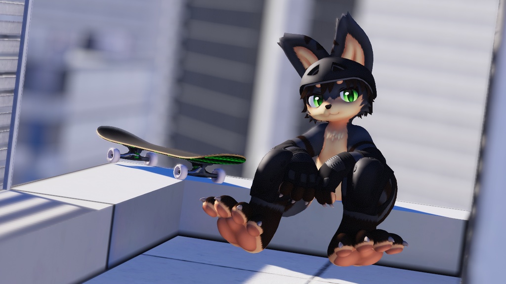 Skafu 3D VRChat Avatar 3.0