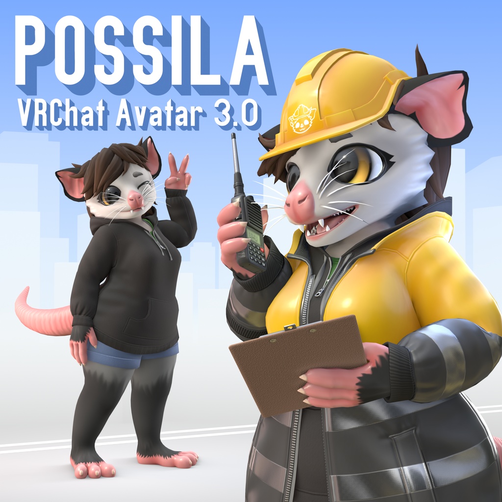 Possila 3D VRChat Avatar 3.0