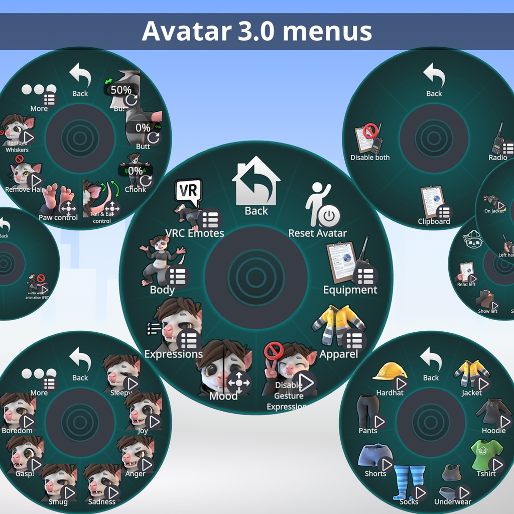 Possila 3D VRChat Avatar 3.0