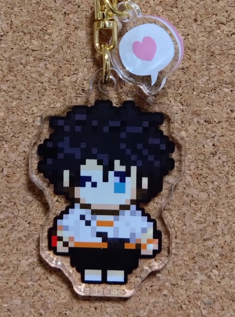 ぐだくん　サマー礼装　ドット絵　アクリルキーホルダー