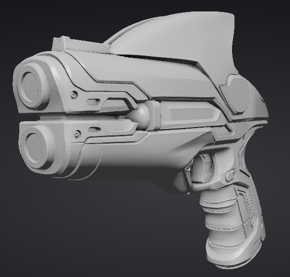 【３Dプリント用STL】トップギアの銃/Top Gear gun