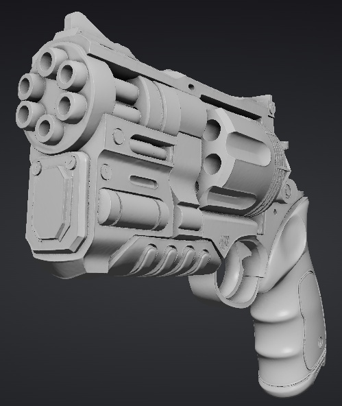 【３Dプリント用STL】荒鷲の機関銃/Eagle's Machine Gun