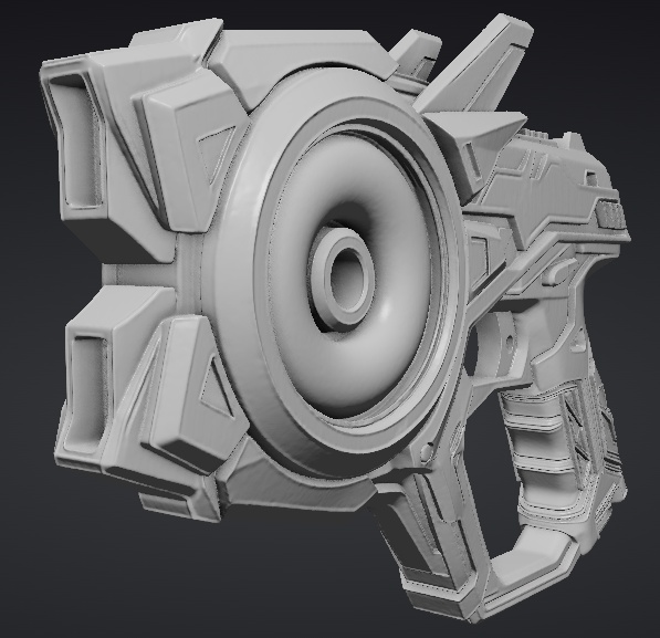 【３Dプリント用STL】召喚光線銃/Summoning Ray Gun