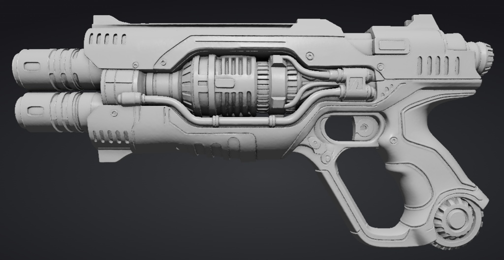 【3Dプリント用STL】幽霊の銃/The Ghost Gun
