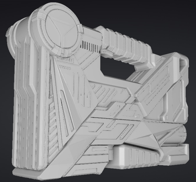 【3Dプリント用STL】仮面ライダーゼロワン アタッシュショットガン(アタッシュモード)/【3D Printable STL】Kamen Rider Zero-One Attache Shotgun (Attache Mode)