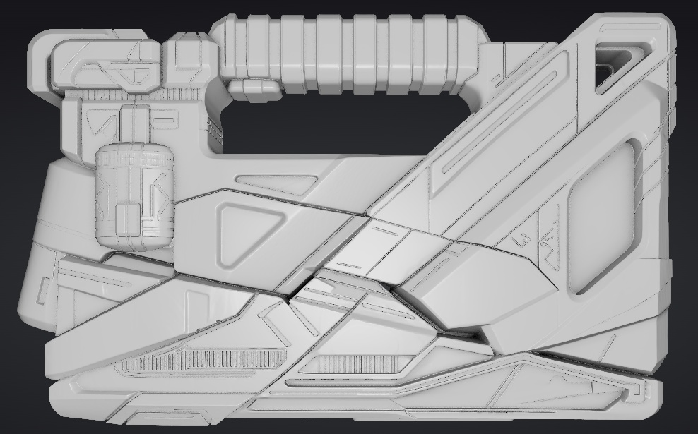 【3Dプリント用STL】仮面ライダーゼロワン　アタッシュアロー（アタッシュモード）/【3D Printable STL】Kamen Rider Zero-One Attache Arrow (Attache Mode)