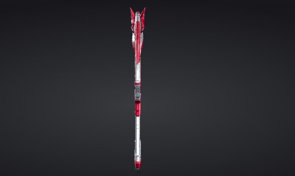 【ハイポリモデル】オリジナル武器・鎌_001/ Hi-poly Original Weapon Scythe 001